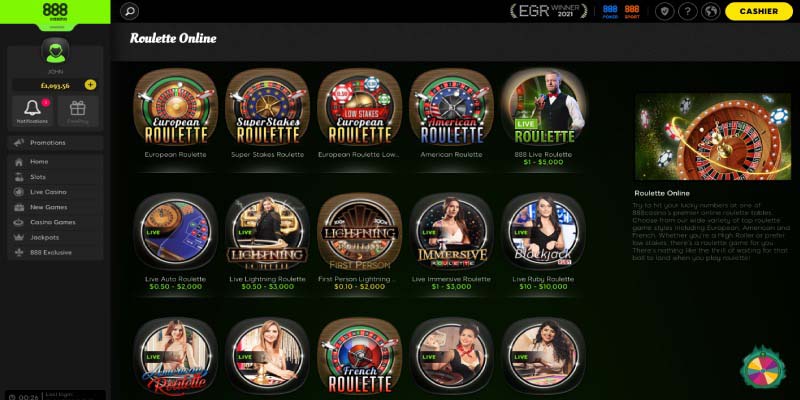 best roulette sites uk