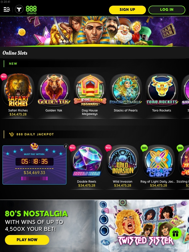 888 Casino Best Slots