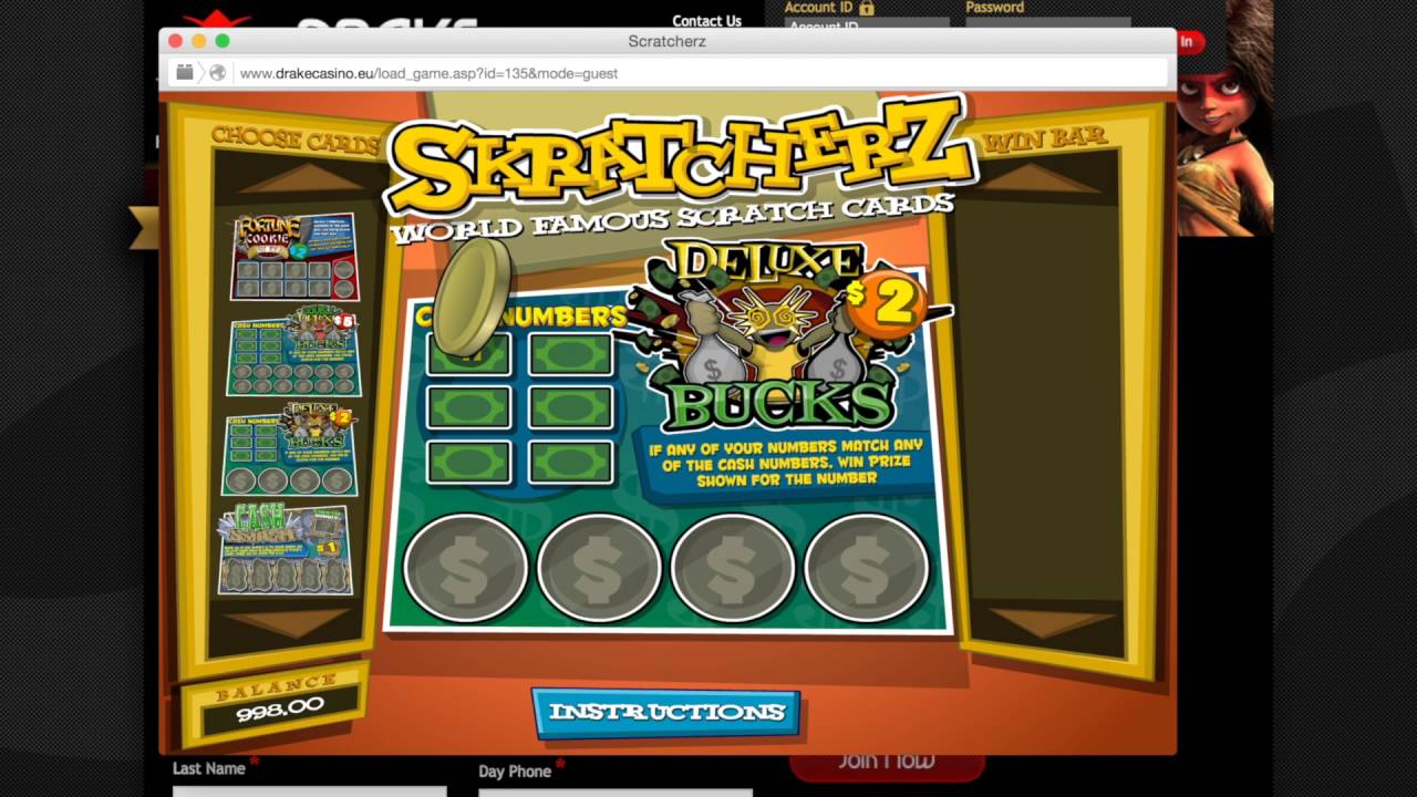 Play Online Scratchcards