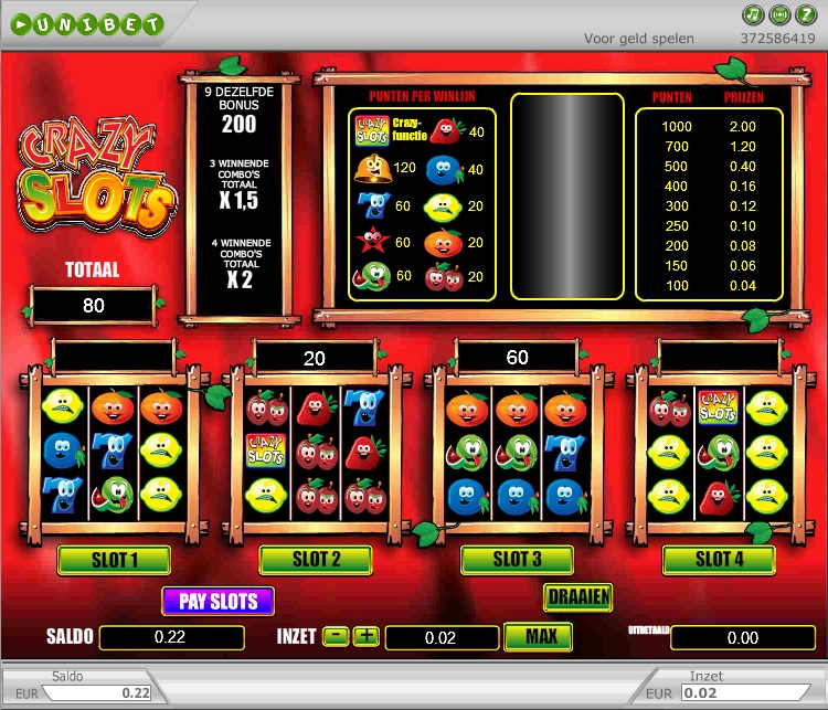 Crazy Slots Online Casino