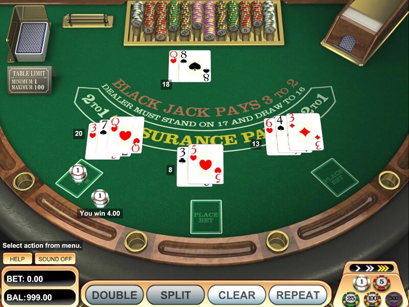 2 Player Blackjack Online