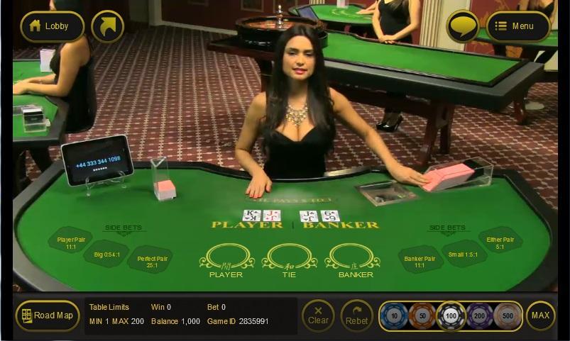 Ethereum Live Baccarat