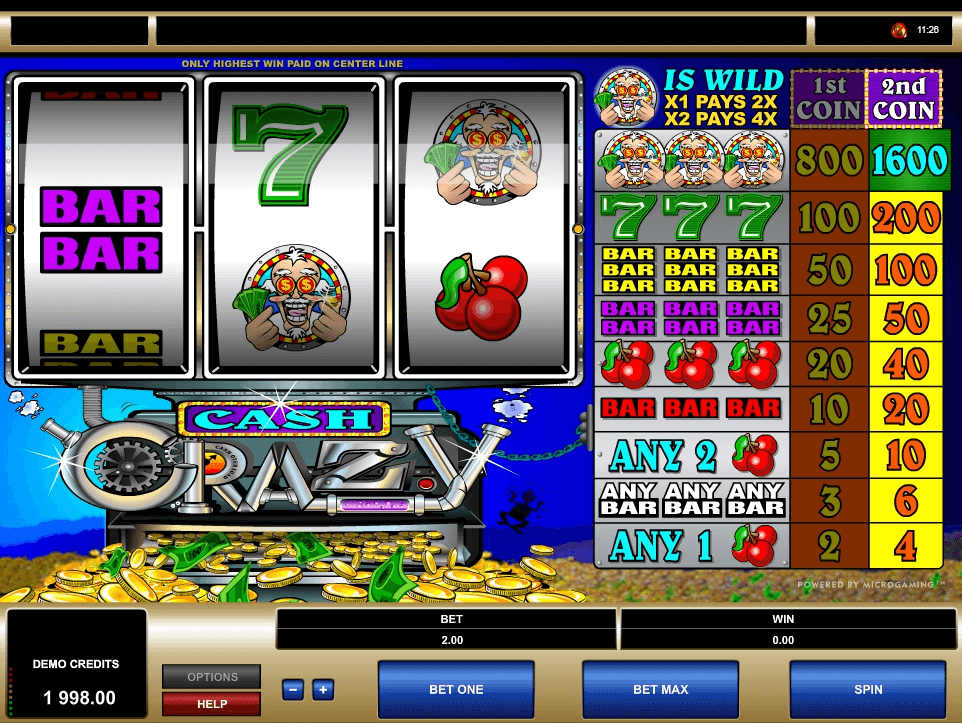 Play Cash Crazy