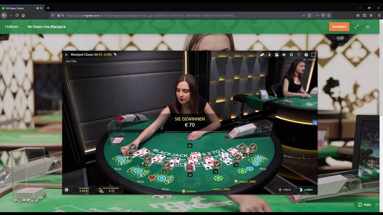 Live Stream Blackjack