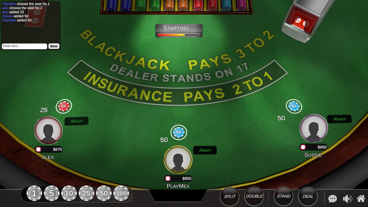 Multiplayer Blackjack Game