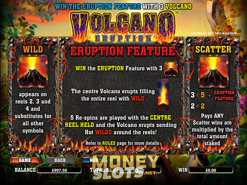 Volcano Eruption Slot