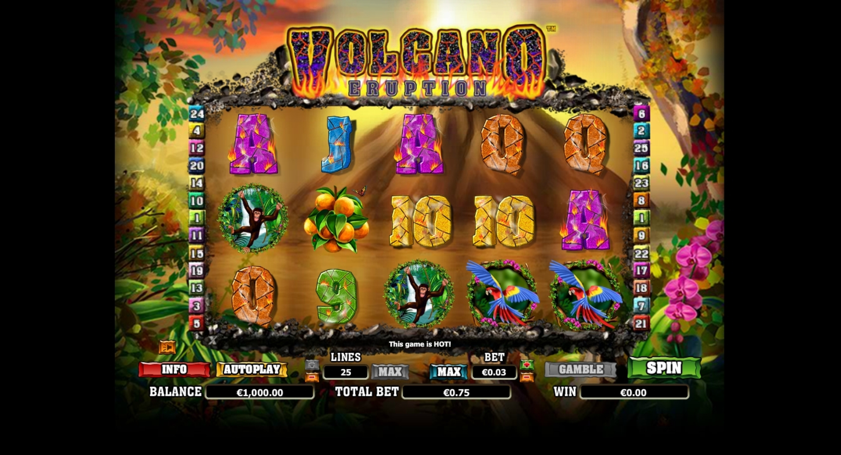 Volcano Eruption Slot