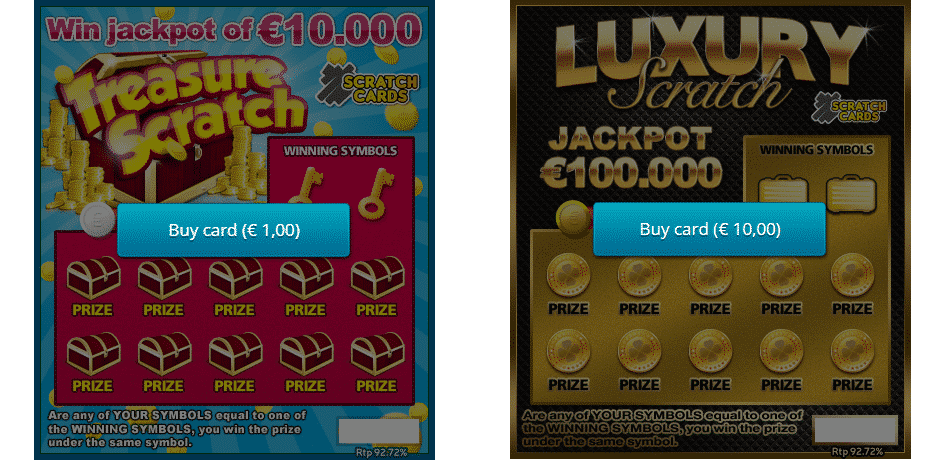 Scratch Cards Online Casino