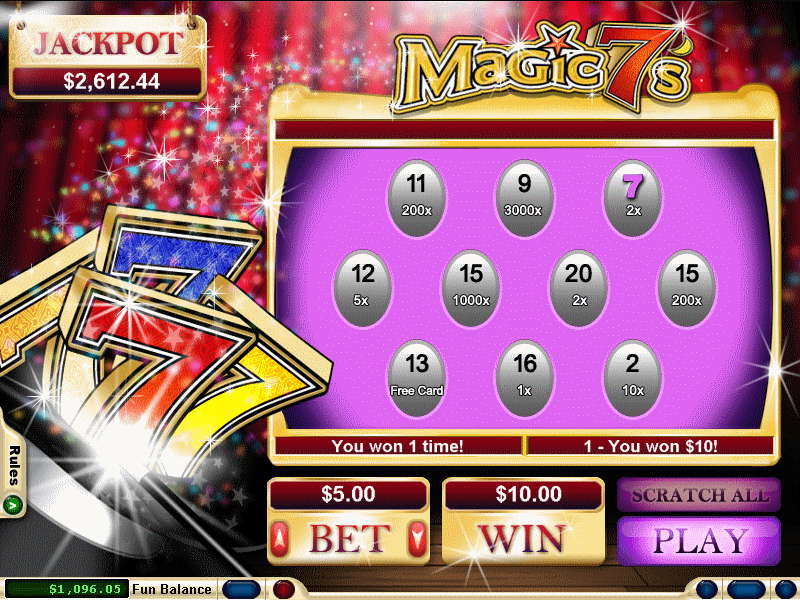 Scratch Cards Online Casino