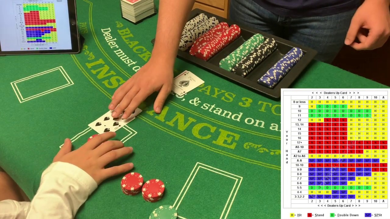 Practice Playing Blackjack