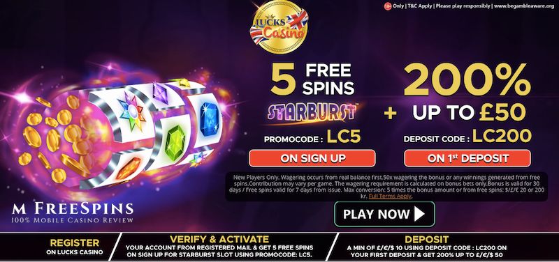 Lucks Casino No Deposit Bonus Gaming