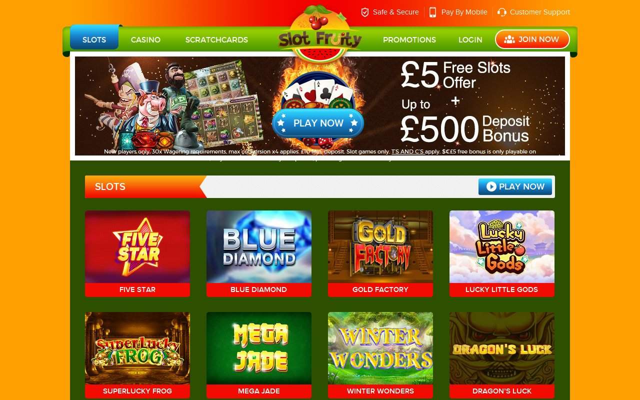 Slot Fruity Gambling Online