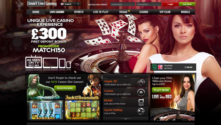 Smart Live Gaming Casino