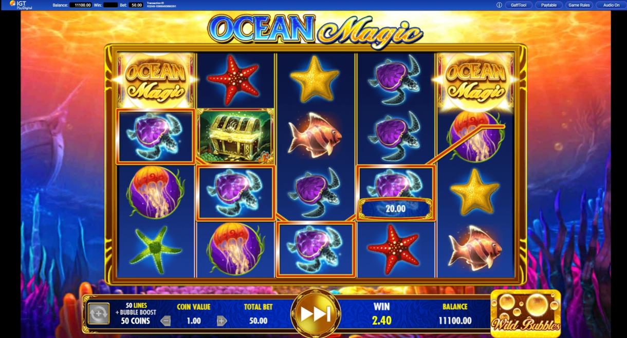 Ocean Magic Online Gaming