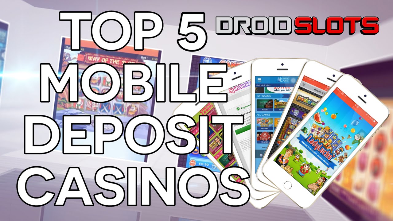 Mobile Casino Top Up By Phone Bill Gaming