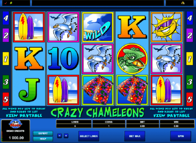 Golden Goose Crazy Chameleons Casinos Gaming