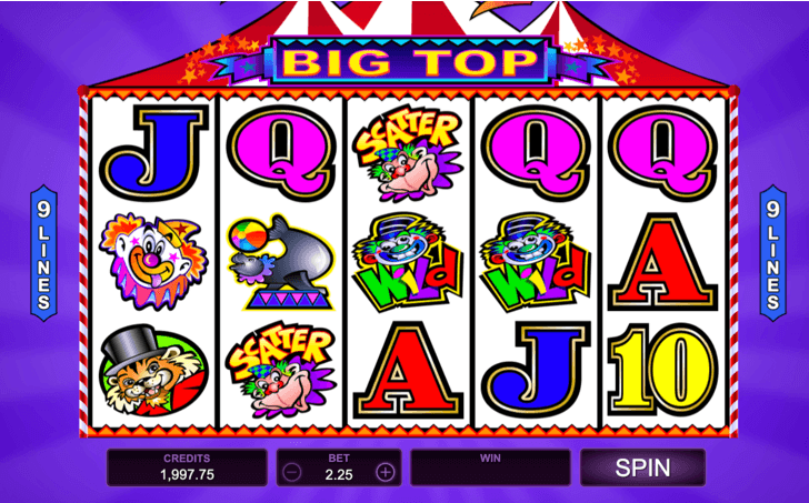 Big Top Slots Gambling