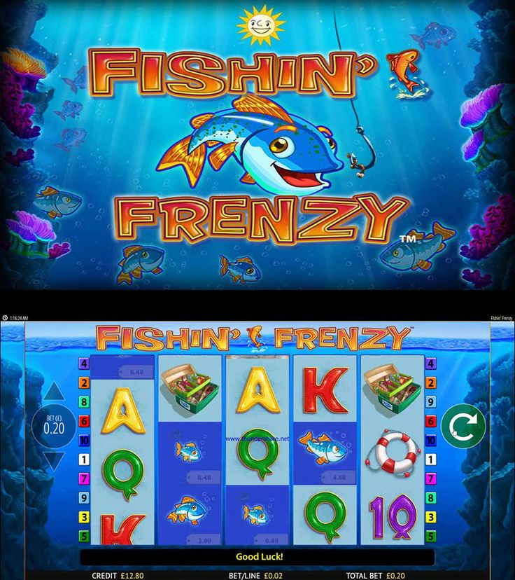 Online Slots With Fishing Frenzy Gambling