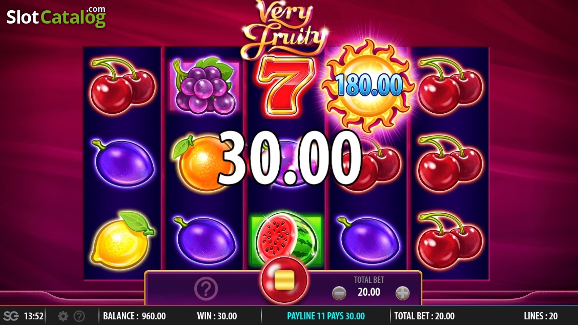 Slot Fruity Review Gaming