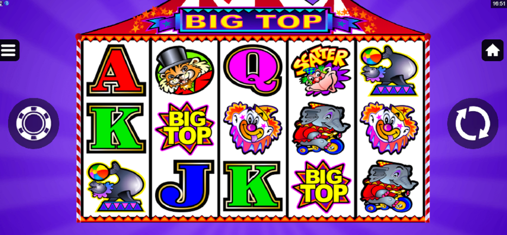 Big Top Slot Game Gambling