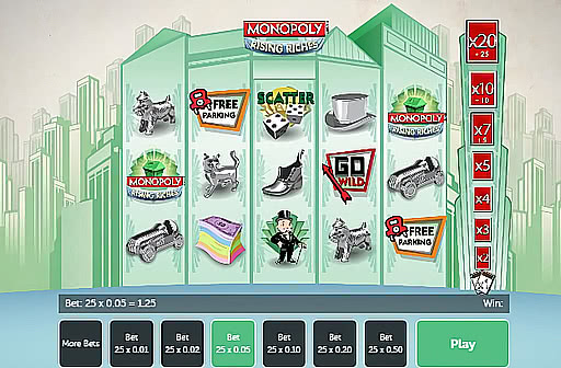 Monopoly Rising Riches Slot Gambling