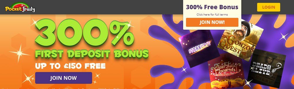 Pocket Fruity Bonus Codes Gambling