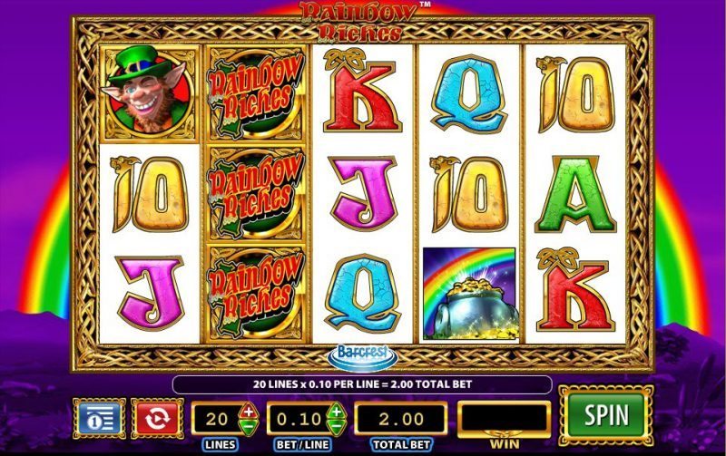 Rainbow Riches Mobile Gambling