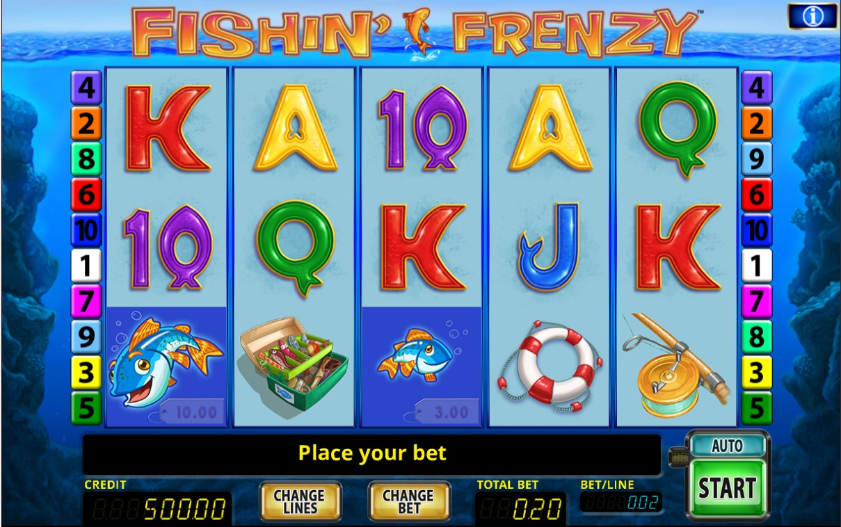 Fishing Frenzy Slot Uk Gaming