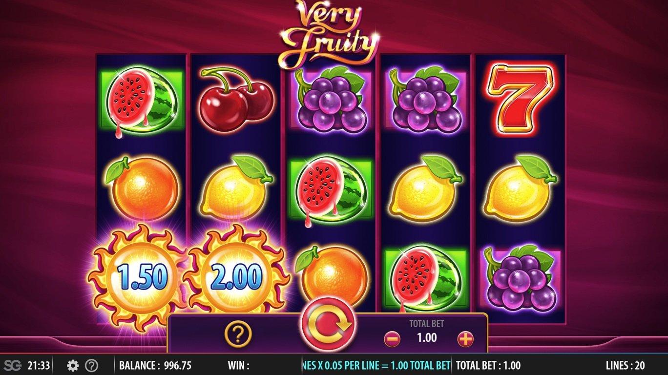 Fruity Showers Slot Gambling