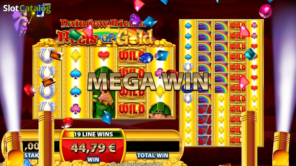 Rainbow Riches Reels Of Gold Slot Free Play Gaming