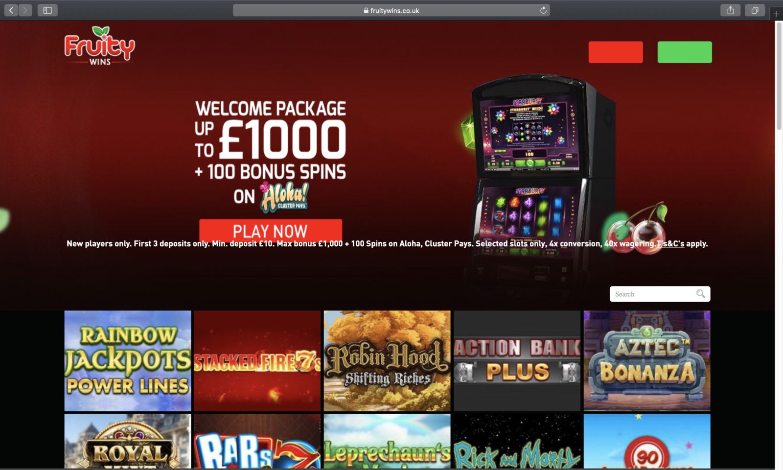 Fruity Wins Online Casino Gaming