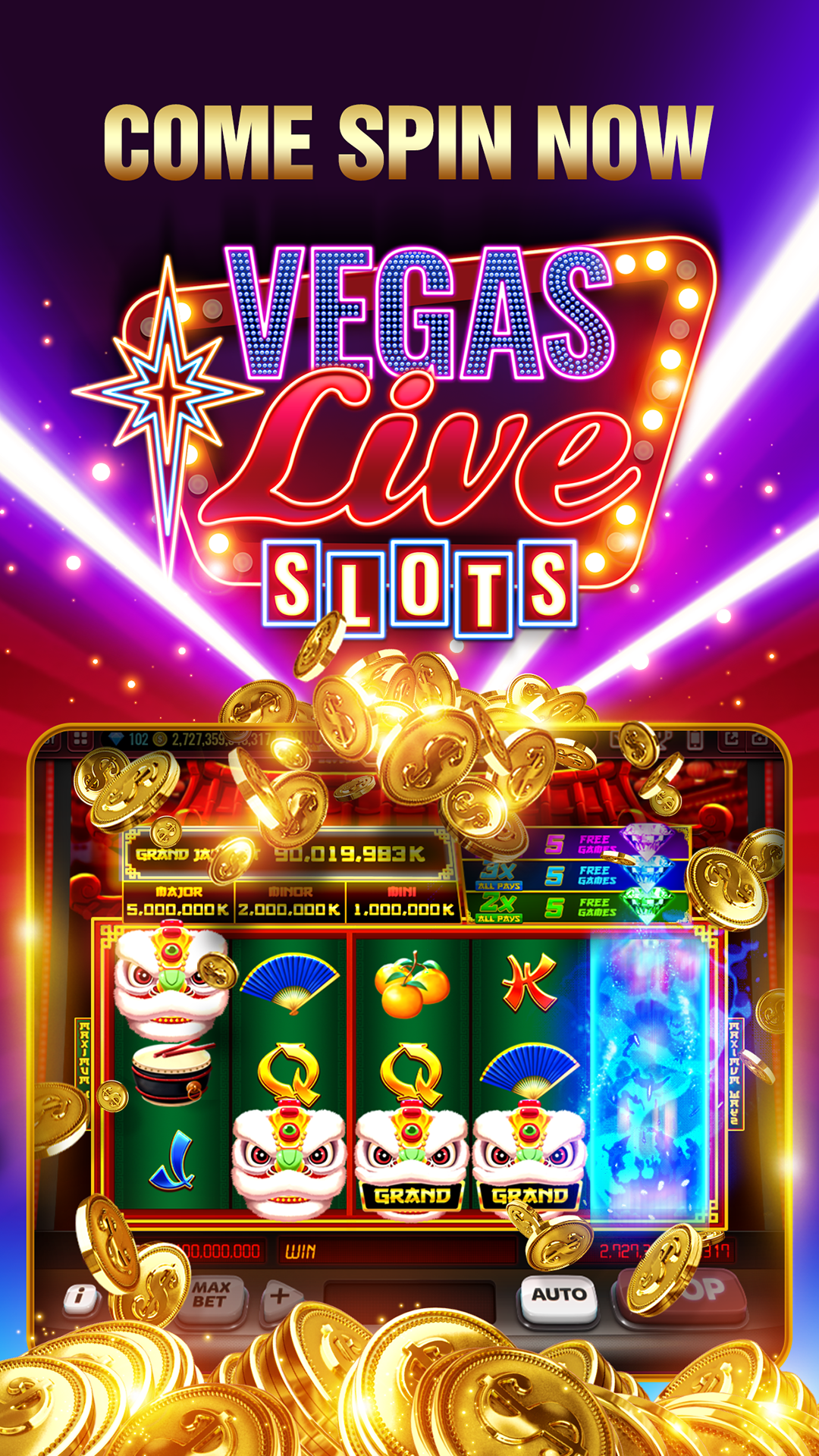 Vegas Online Slots Gaming