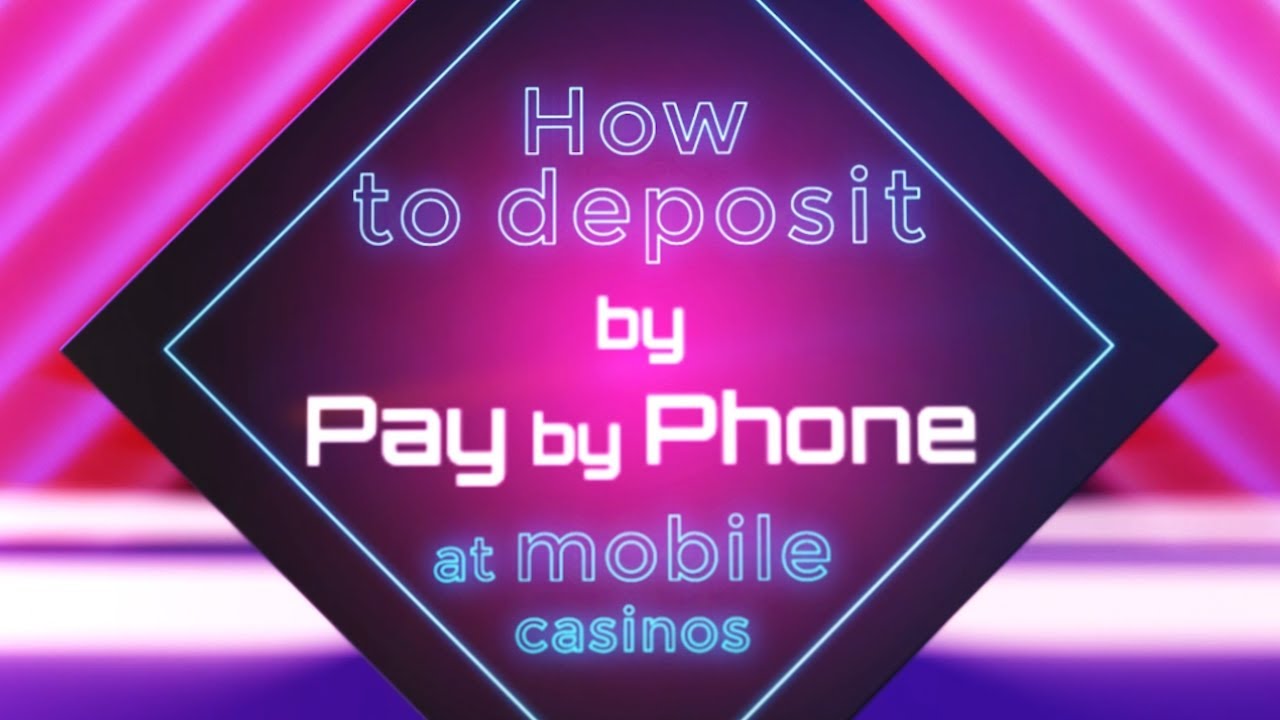 Deposit With Phone Credit Gambling