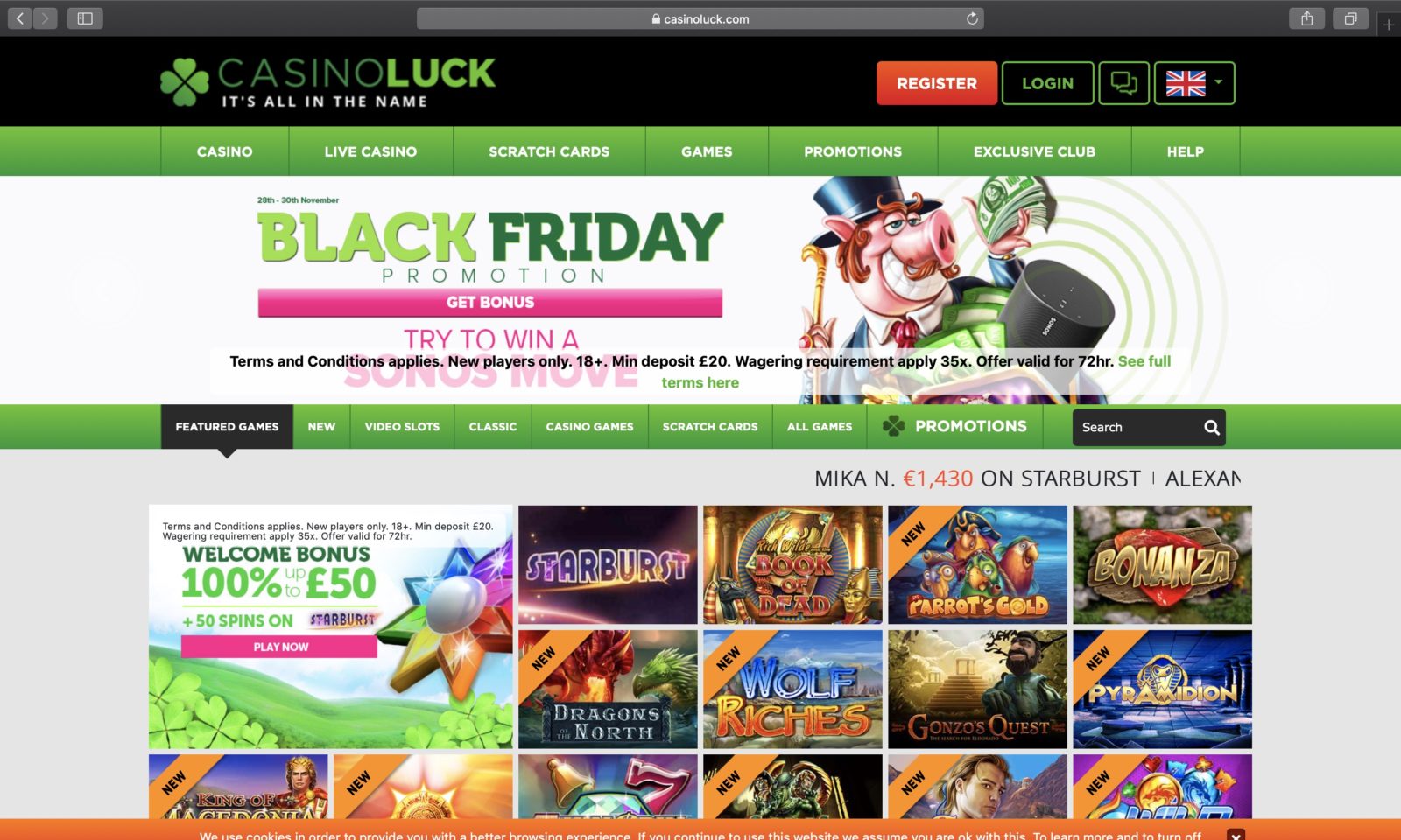 Casinoluck Casino Gambling