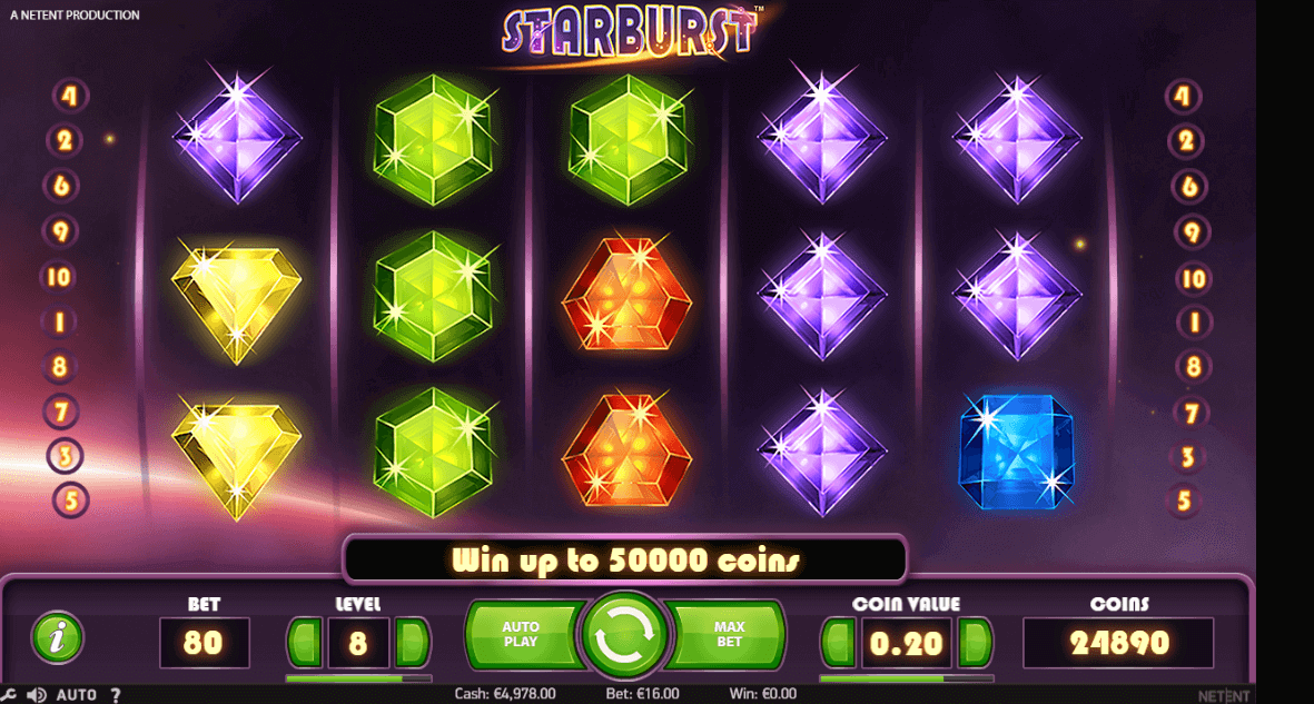 Play Starburst Slot Gambling