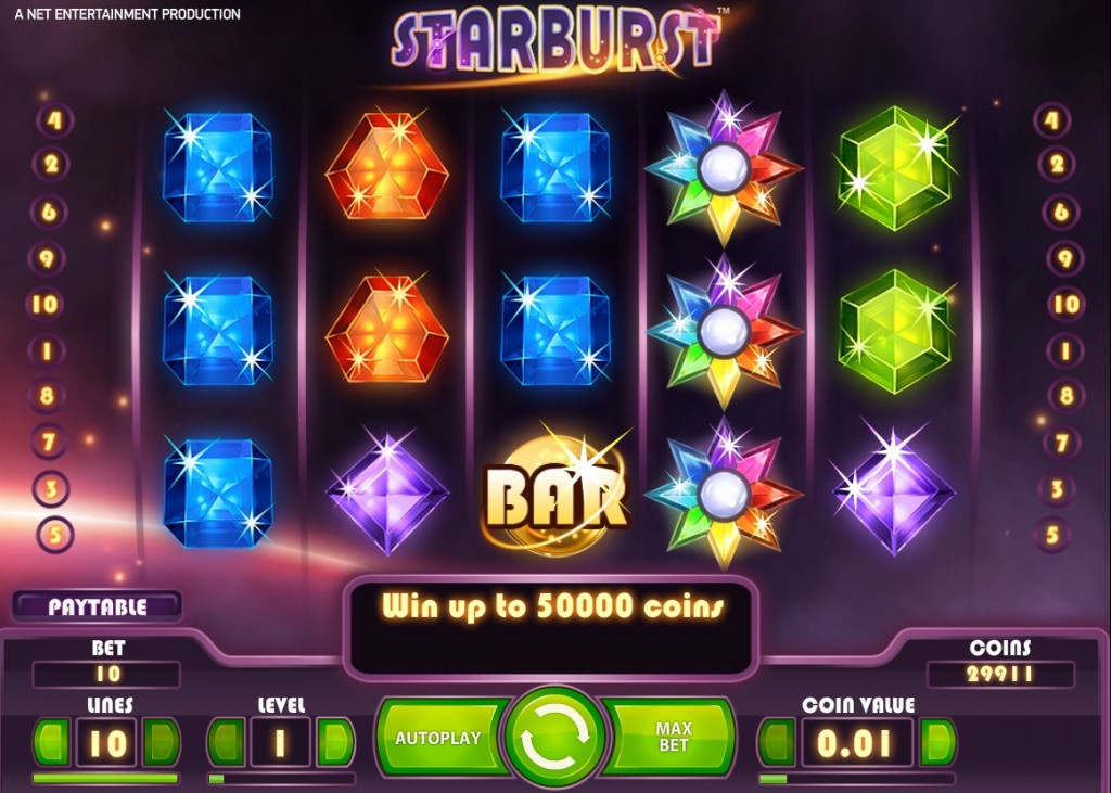 Play Starburst Slot Gambling