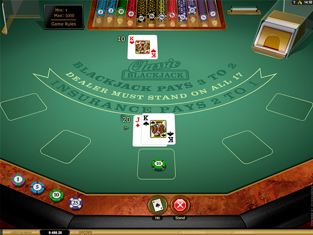 Classic Gold Blackjack Free Gambling