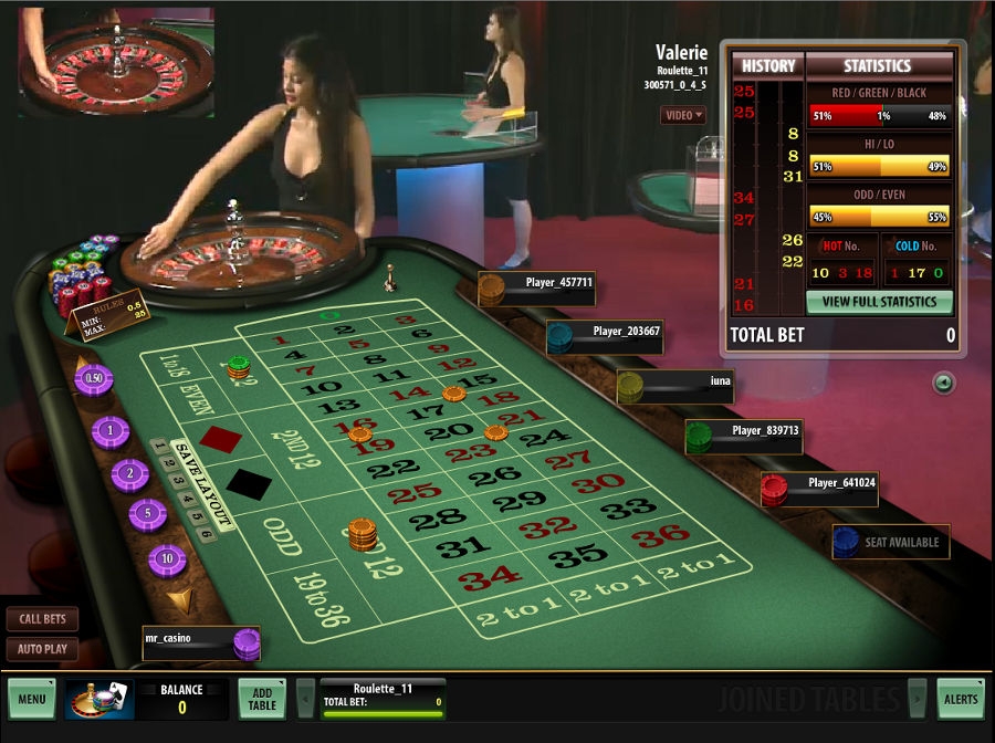 Live Dealer Roulette Demo Gambling