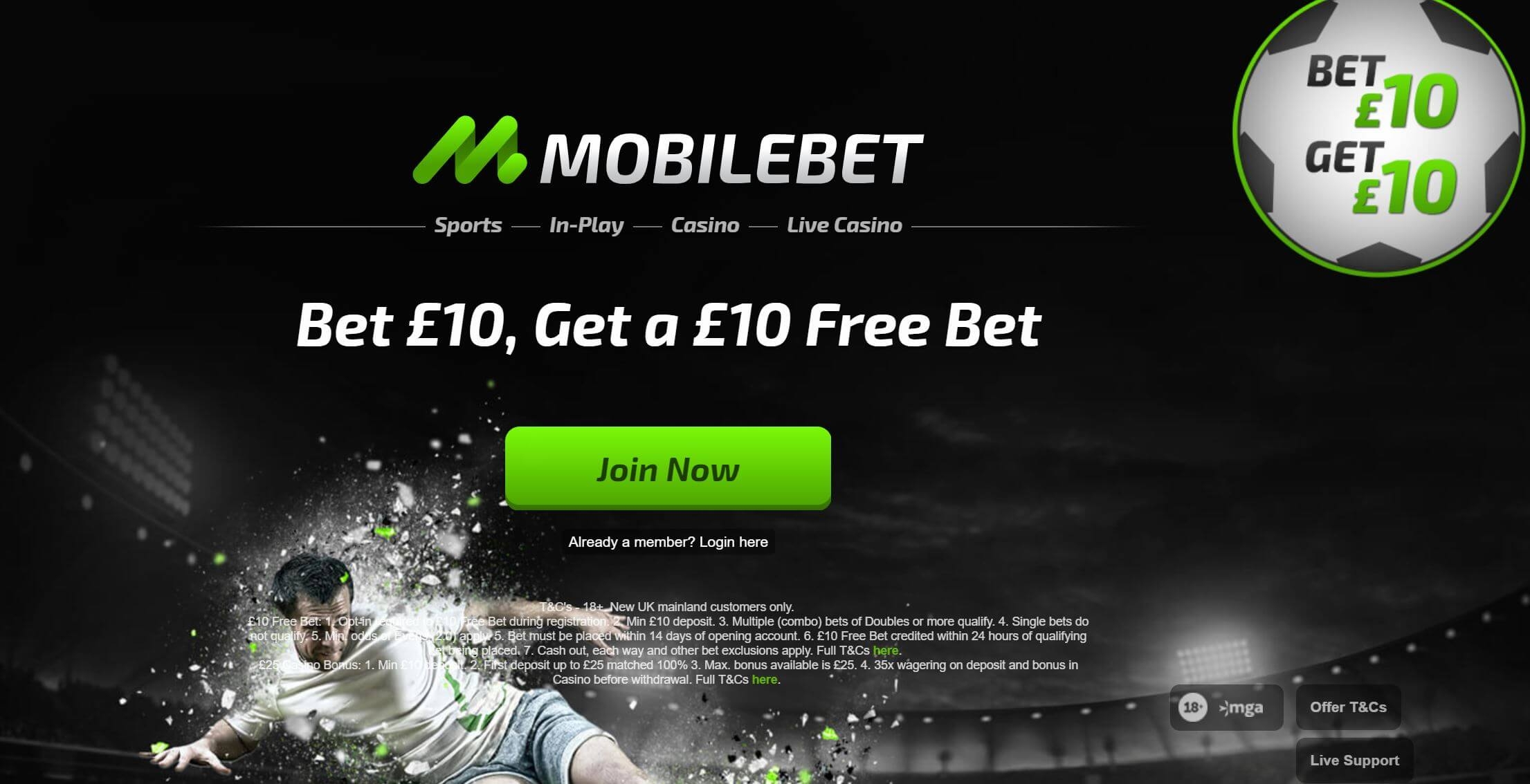 Mobilebet Sports Betting Gaming