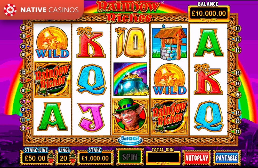 Play Rainbow Riches Casino Gambling