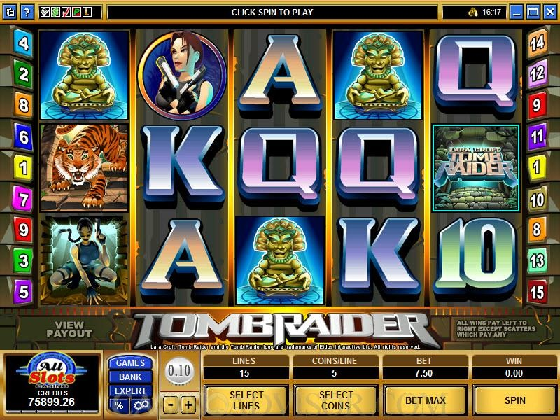 Slot Tomb Raider Gambling