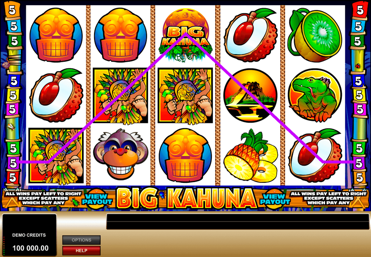 Play Big Kahuna Gaming