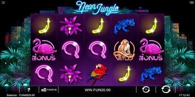 Neon Jungle Slot Gaming