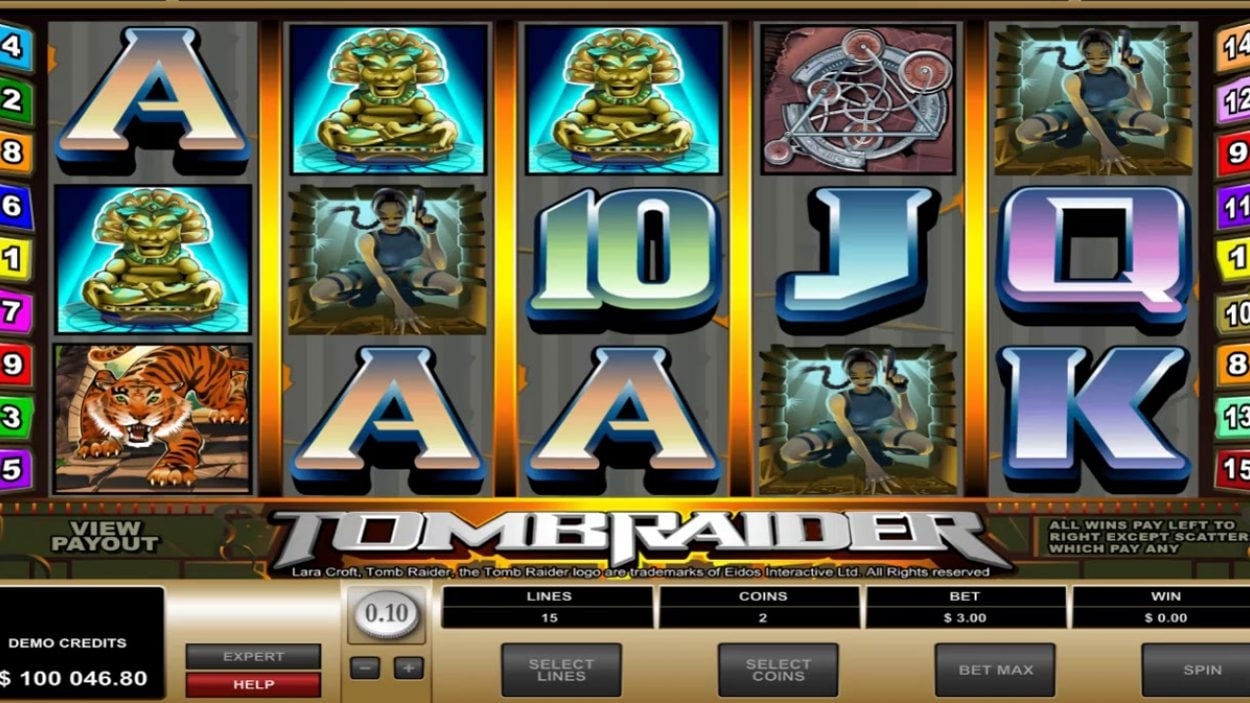 Play Tomb Raider Slots Gambling