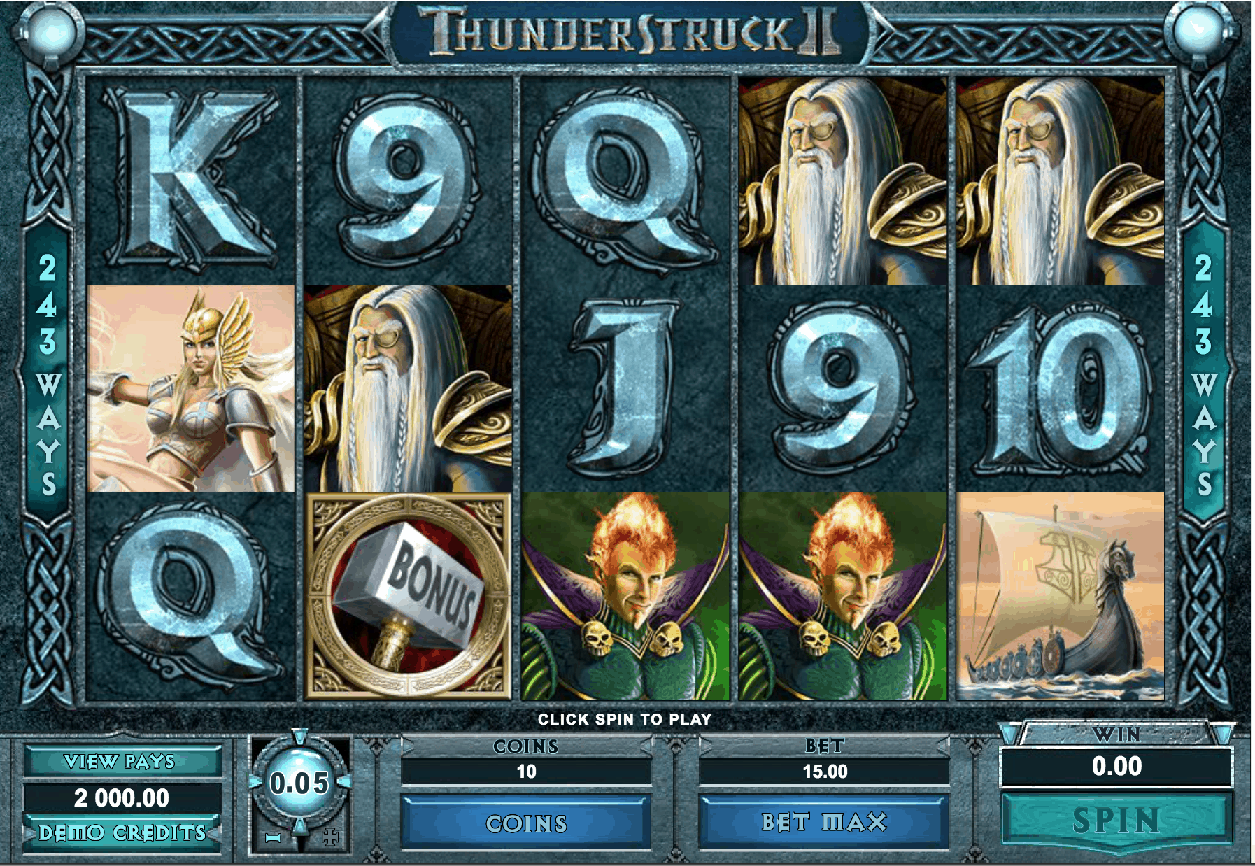 Thunderstruck 2 Slot Gambling