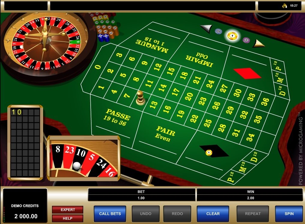 French Roulette Online Casino Gambling