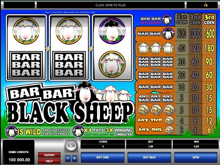 Bar Bar Black Sheep Slot Gambling