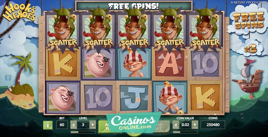 Hooks Heroes Slots Gambling