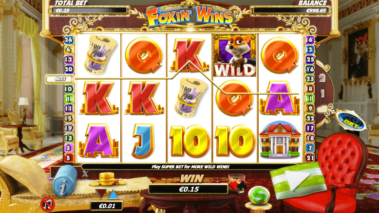 Foxin Wins Slot Machine Gambling
