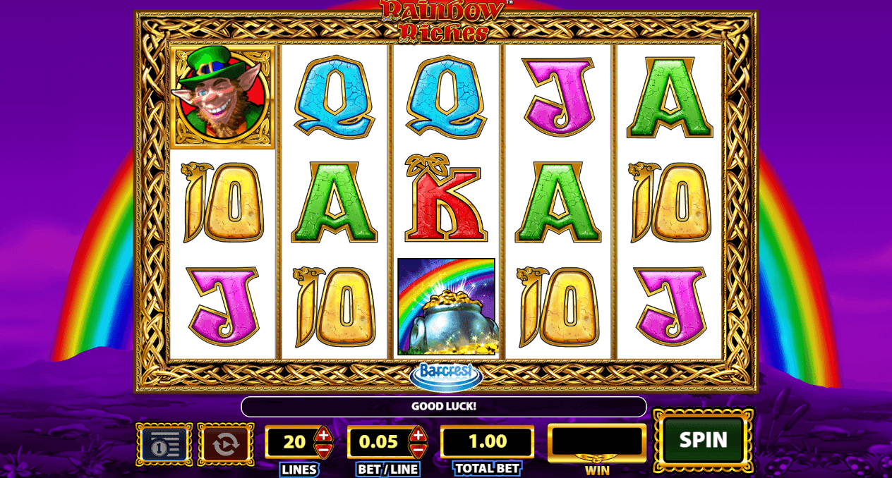 Rainbow Riches Online Slot Gaming